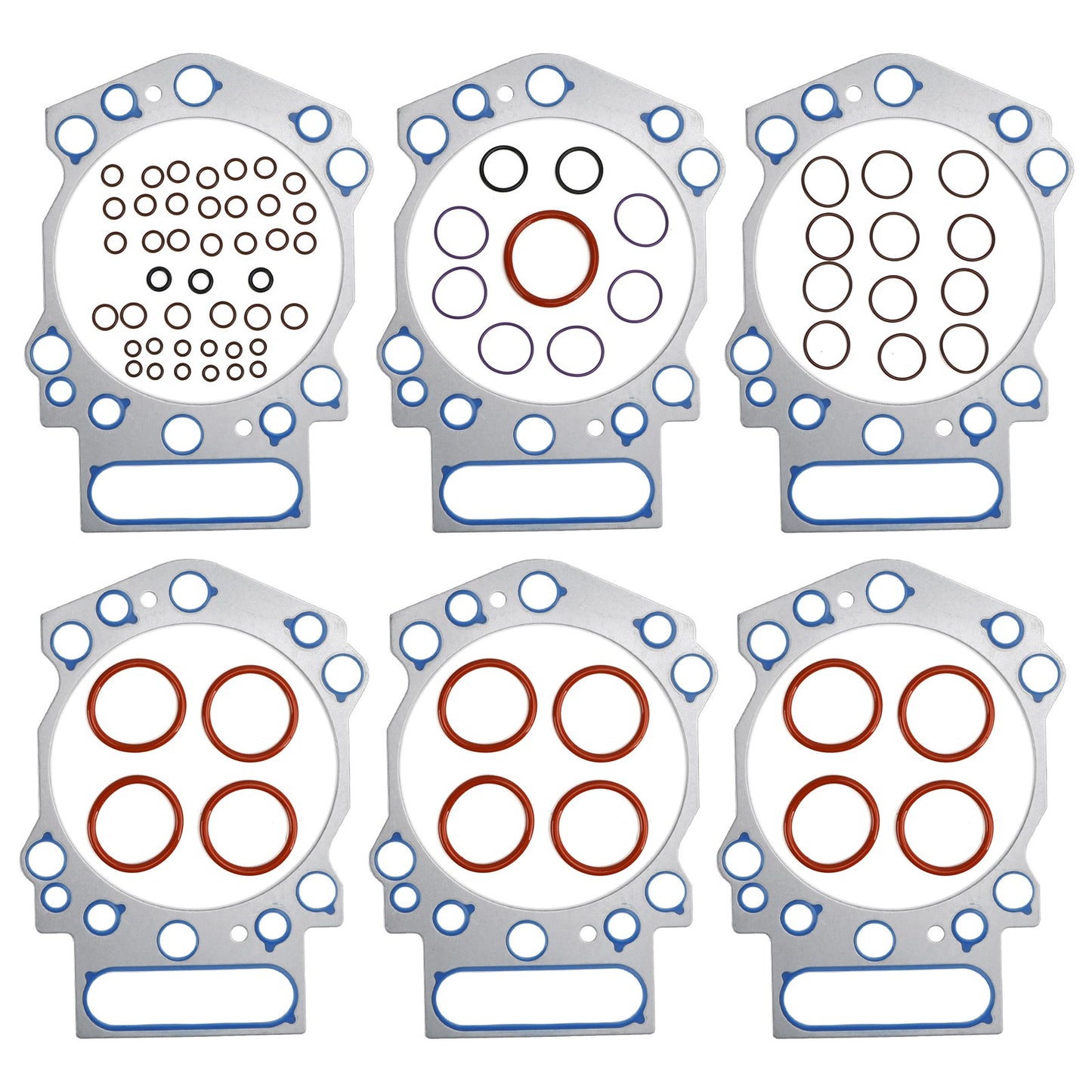 3803598 3800728 Upper Engine Gasket Set for Cummins KTA19 KTTA19
