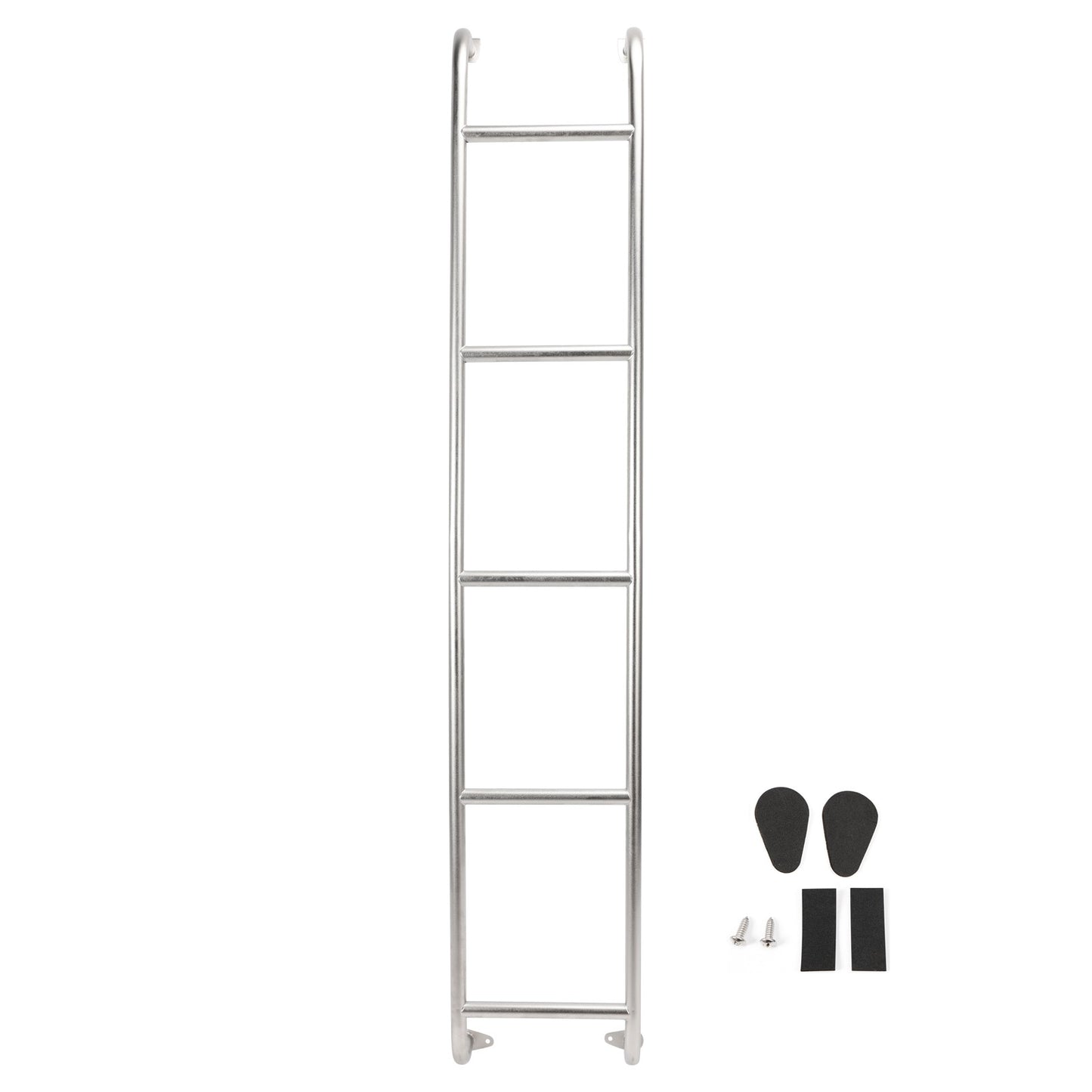 Stainless Steel 5-Step Van Ladder 093PML For Dodge Ram ProMaster High Roof 14-25
