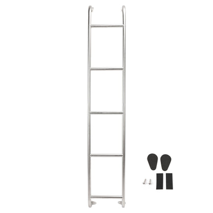 Stainless Steel 5-Step Van Ladder 093PML For Dodge Ram ProMaster High Roof 14-25