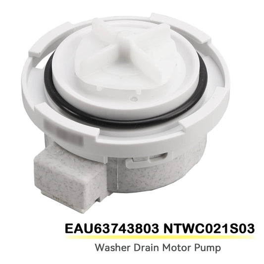 Solid Spare EAU63743803 NTWC021S03 Washer Drain Motor Pump for LG Washing Machine.