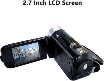 1080P HD Camcorder Digital Video Camera TFT LCD 24MP 16X Zoom DV AV