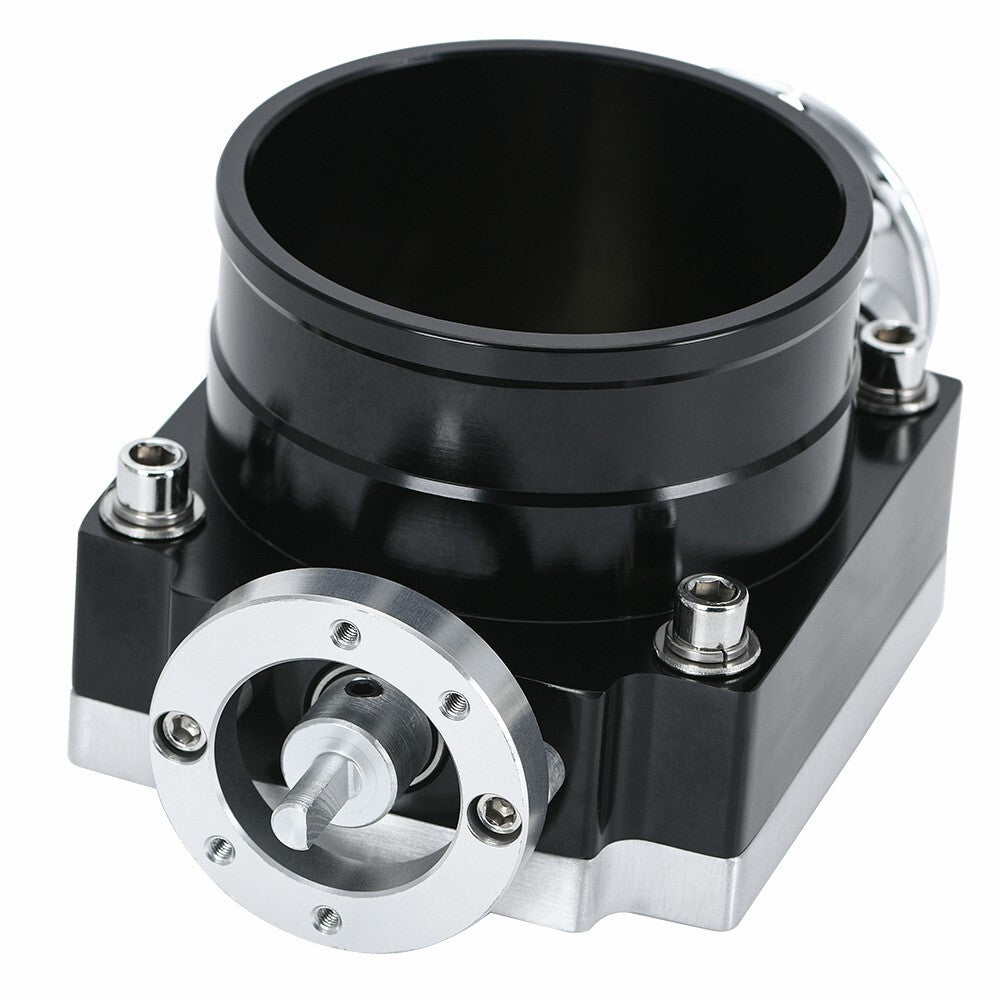 Throttle Body Universal 90MM 3.5" Adapter High Flow Aluminum Intake Manifold