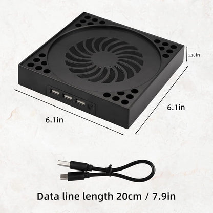 Adjustable Cooling Fan for Xbox Series X Console Low-Noise High-Speed Cooler