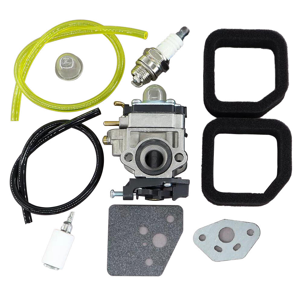 New Carburetor Kit For Ryobi RY25AXB 25cc Gas Jet Fan Blower W/Gasket Fuel Line