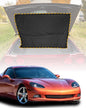 Folding Flannel Rear Cargo Window Sun Shade Fit 2005-2013 Chevrolet Corvette C6
