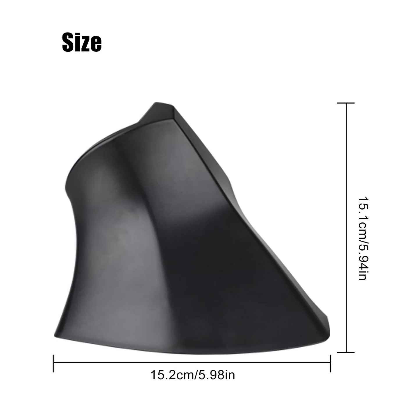 LH+RH Rearview Side Mirror Triangle Base Cover For Toyota Highlander 2020-2022