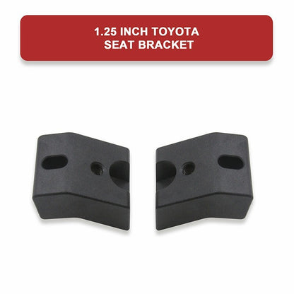 FOR 05+ Toyota Tacoma Front of Seat 1-1/4" Riser Seat Spacers Jackers Lift Kit