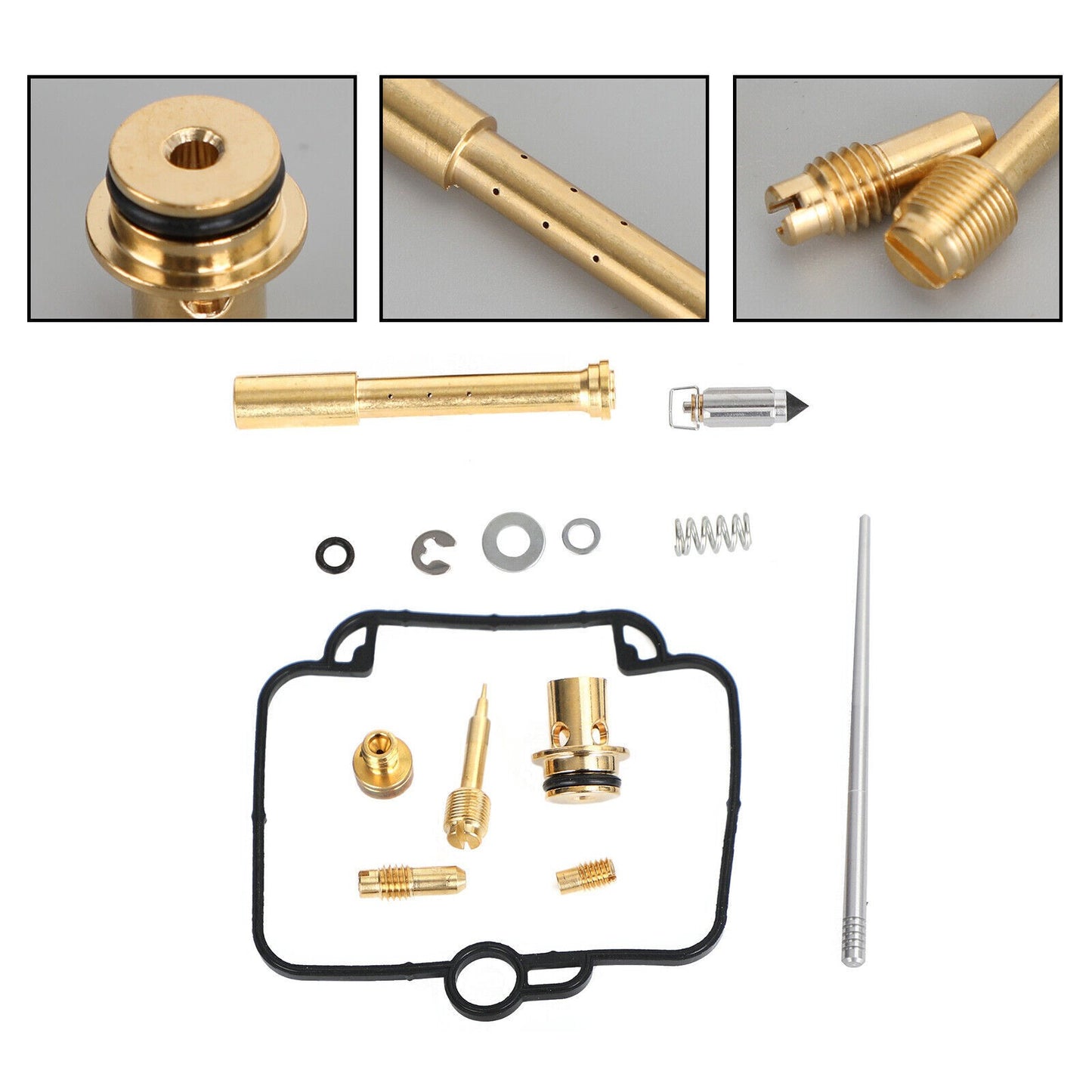 Carburetor Carb Rebuild Kit fit for Yamaha Grizzly 600 YFM600 1998-2001,