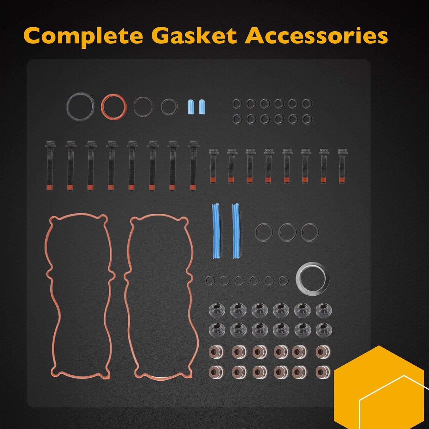 3.8L MLS Head Gasket Set with Bolts For 1997-05 Chevrolet Impala Pontiac Buick