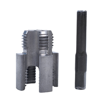 2 pcs Integrated Internal & External Pipe Threading-Tool PVC Pipe Threader Kits