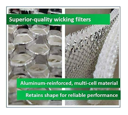 Solid Spare 3 EFP Humidifier Filters for Honeywell HCM-6009 HWF-72 HCM-6011 HW-14 Filter-E