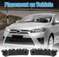 Fit For 2012-2014 Toyota Yaris Left+Right Side Rear Bumper Bracket Retainer