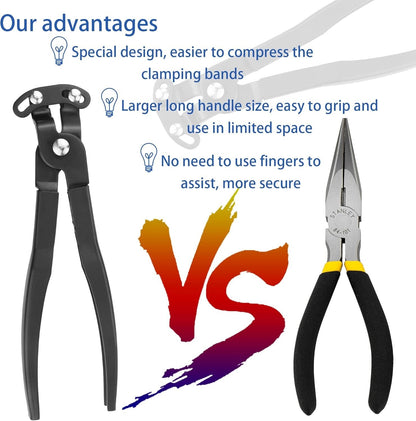 30600 Offset Boot Clamp Plier Cv Joint Boot Clamp Pliers Replacement Tool