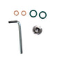 Oil Drain Plug Self-tapping Piggyback Repair Kit Stainless Steel M12.1-1.25x15mm