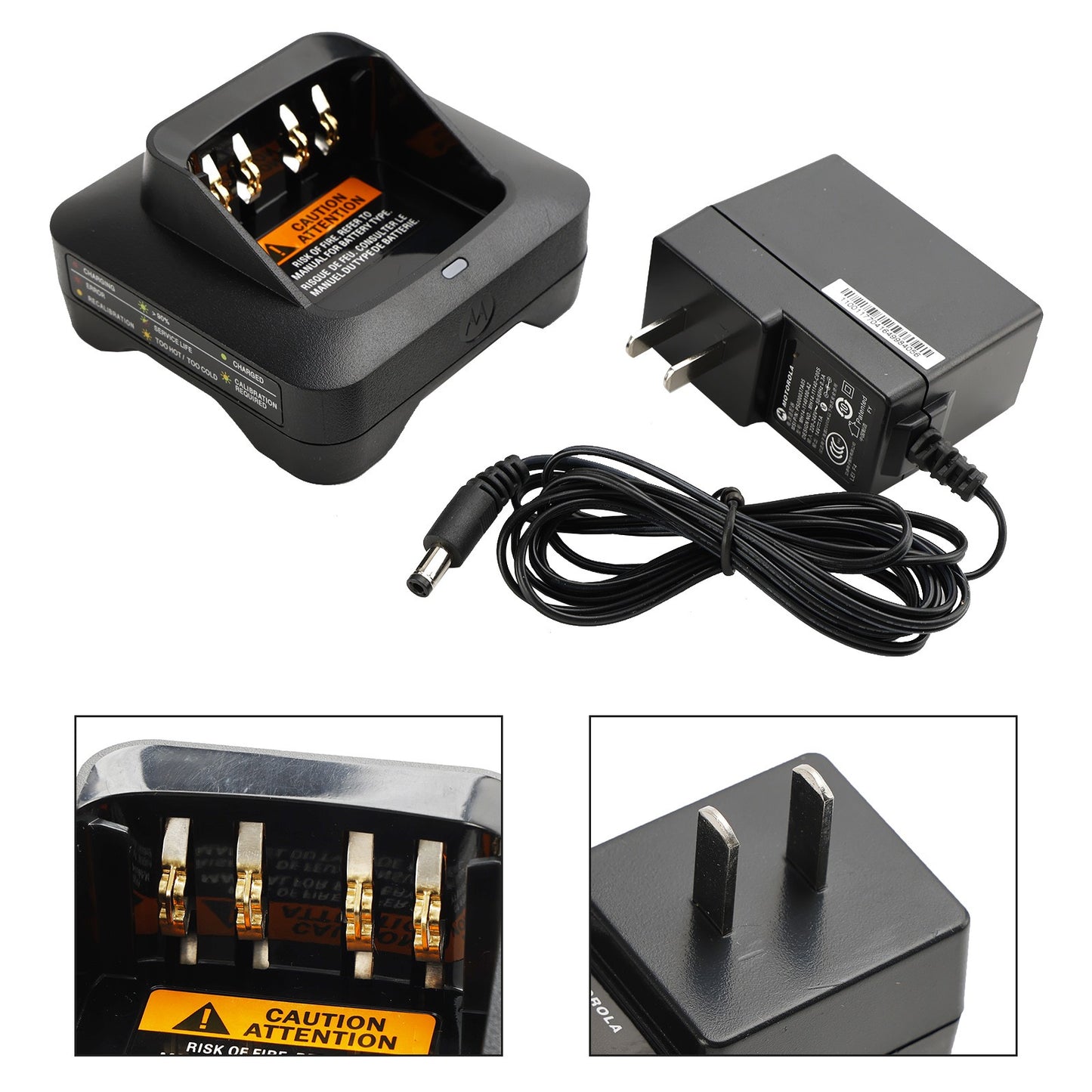 PMPN4527A Battery Rapid Dock Charger For R7 GP328D GP338D XiRP8668 Radio US Plug
