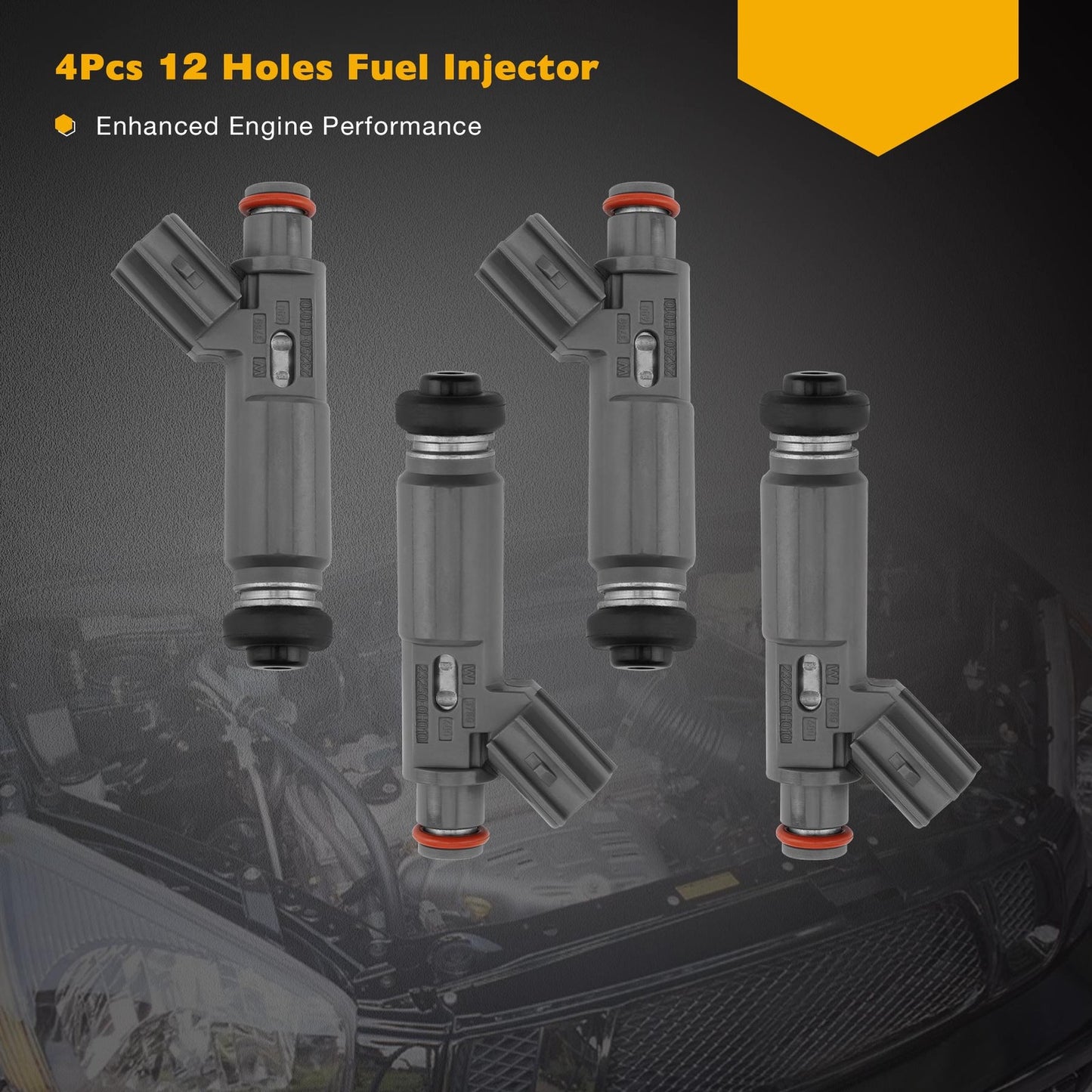 4x Fuel Injector Set For 2002-03 Toyota Solara Camry Highlander Rav4 23250-0H010
