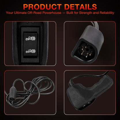 83665 Winch Remote Control For Warn M8000 M10000 M12000 HS9500 Winch Controller