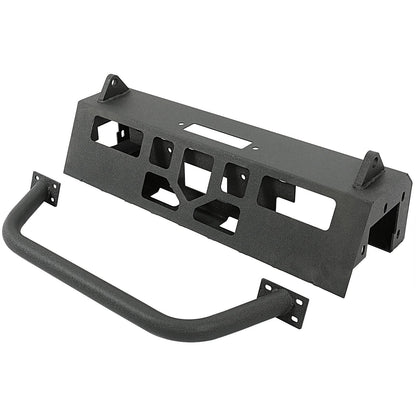 Solid Spare Front Steel Bumper w/ Bull Bar For 97-04 Dodge Dakota Durango 98 99 00 01 02 03