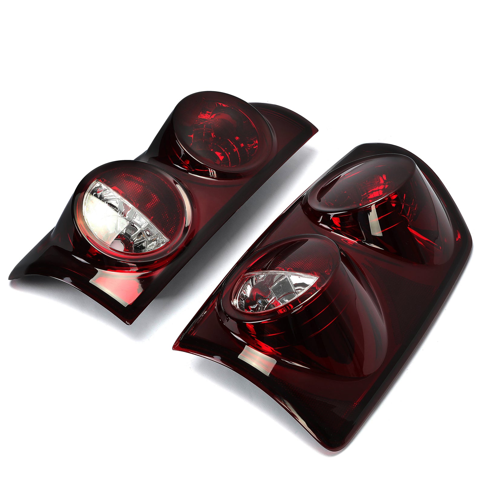 Solid Spare Pair Red Smoke Tail Lights Lamps For 2007-08 Dodge Ram 1500 07-09 Ram 2500 3500