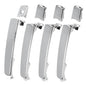 4X Exterior Door Handles Front & Rear LH RH For 03-15 Nissan Rogue Infiniti FX35