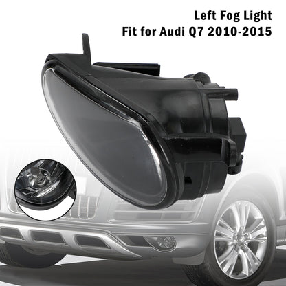 Front Left Bumper Halogen Fog Light Fog Lamp For AUDI Q7 2010-2015 2011 black