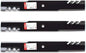 Solid Spare 3PK Oregon 96-319 Gator Mulching G3 Blades for 60" Hustler Exmark Toro Dixie