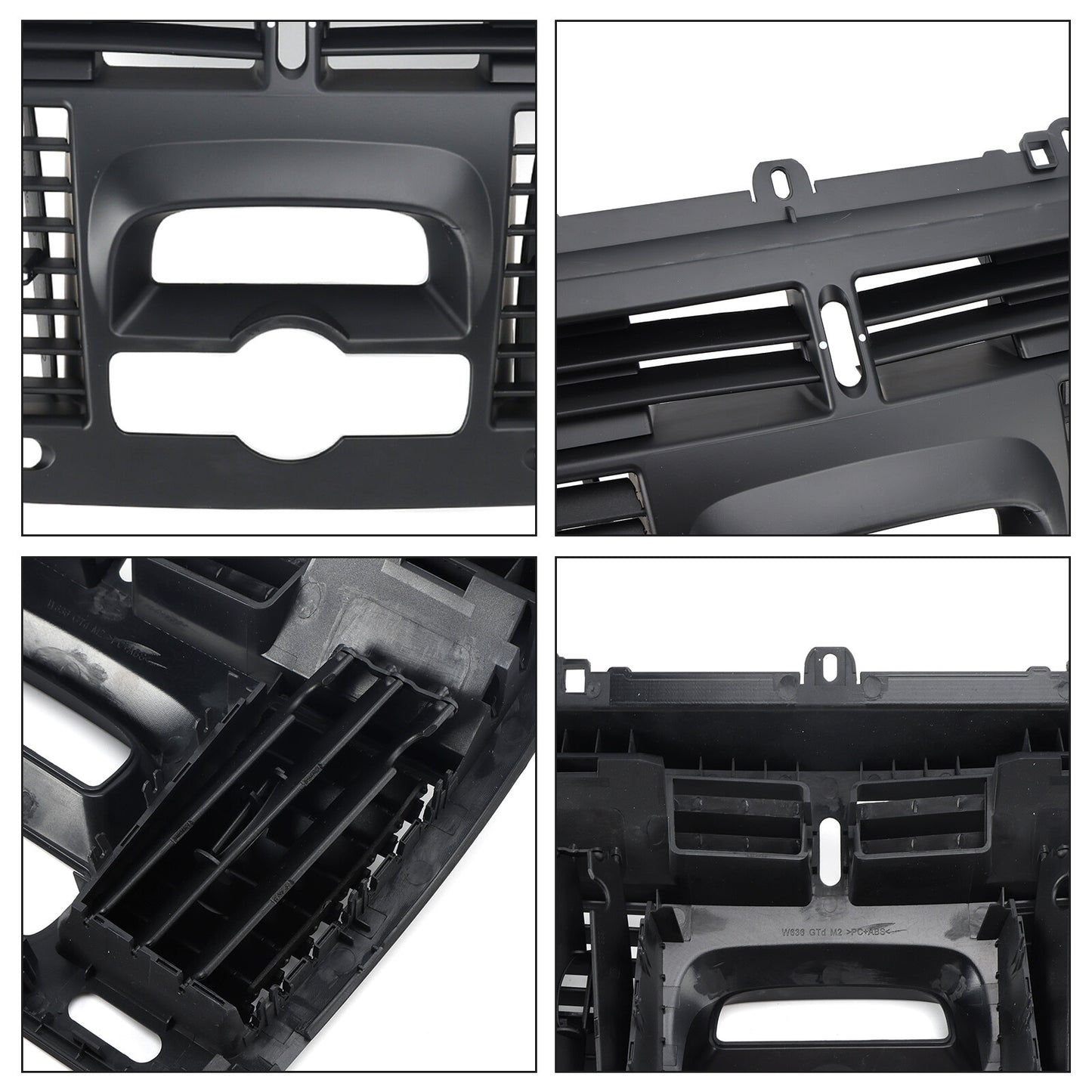 AC Dashboard Center Dash + 2 * Air Vent For Mercedes-Benz W639 Vito Viano 04-15