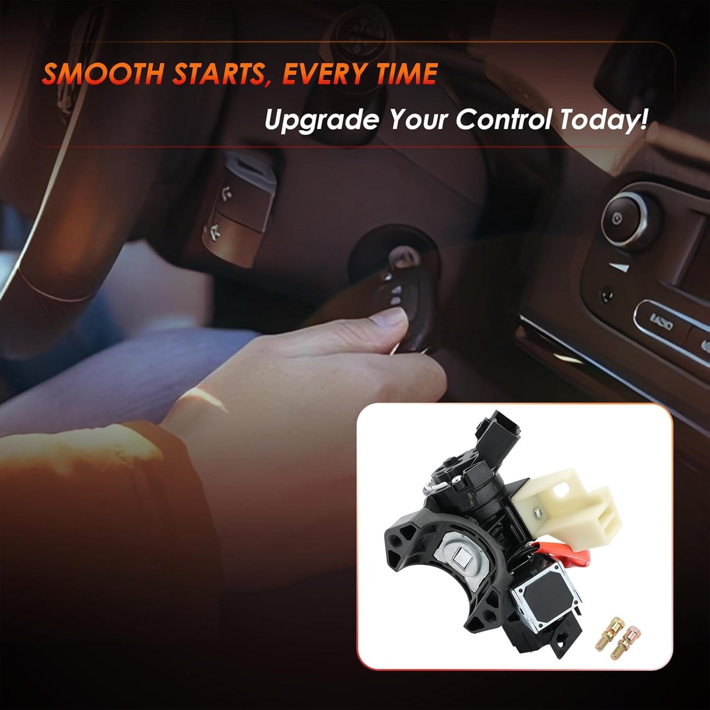 Ignition Lock Switch Cylinder Housing For 16-22 Hyundai Tucson Veloster Kia Rio