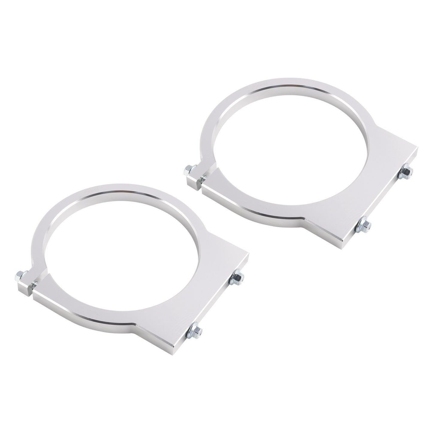 2 Pack 2lb Nitrous Bottle Bracket 2.5 4-3/8" Bottle Diameter Tank Mount