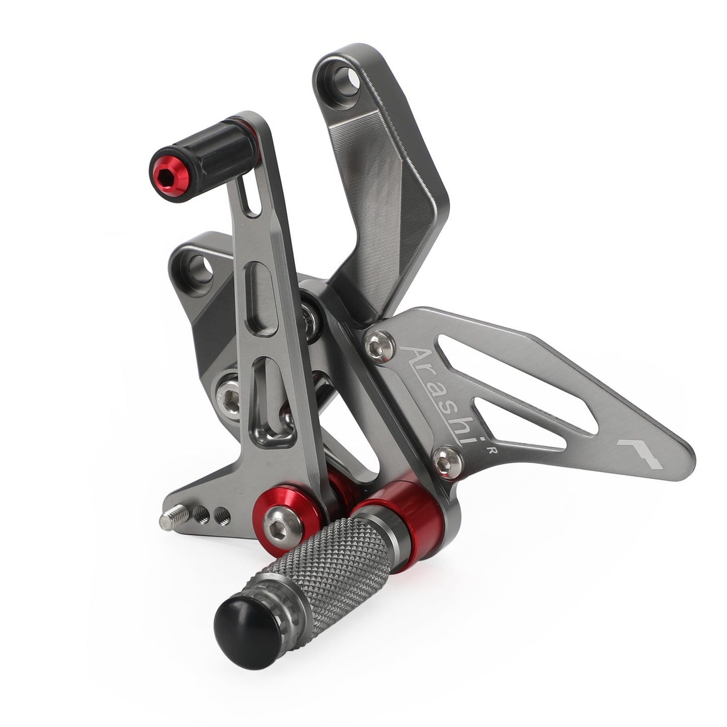 Aluminum Gray Rear Sets Footpegs Footrest For Kawasaki Z900 Z 900 2021 2022