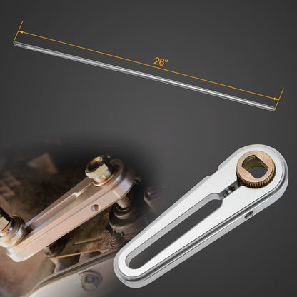 26" Adjustable Column Shift Linkage Kit Fit for TH-350 TH-400 TH-700-R4 ACA-1811