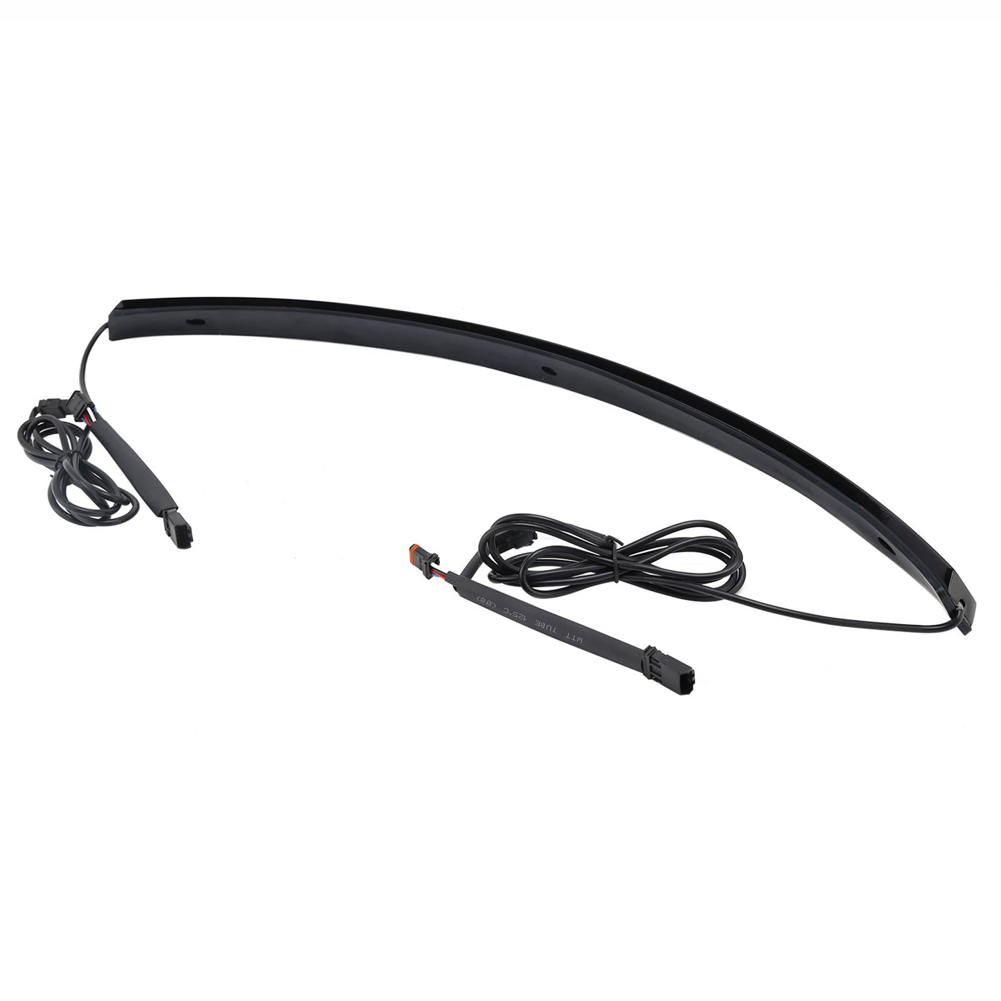 LED Running Turn Signal Light Windshield Trim for 2014+ Electra Glide Black