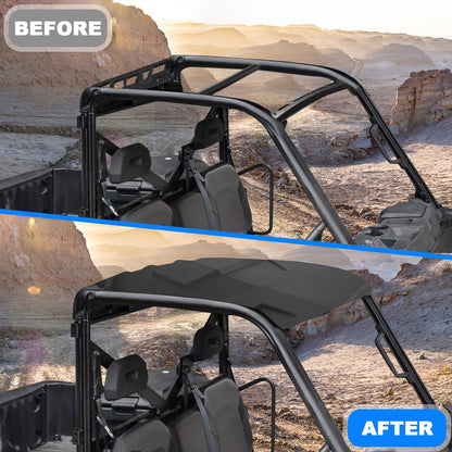 Solid Spare Black Hard Roof For Polaris Ranger XP 1000/900/570 Brutus 2013-2025 #2882911