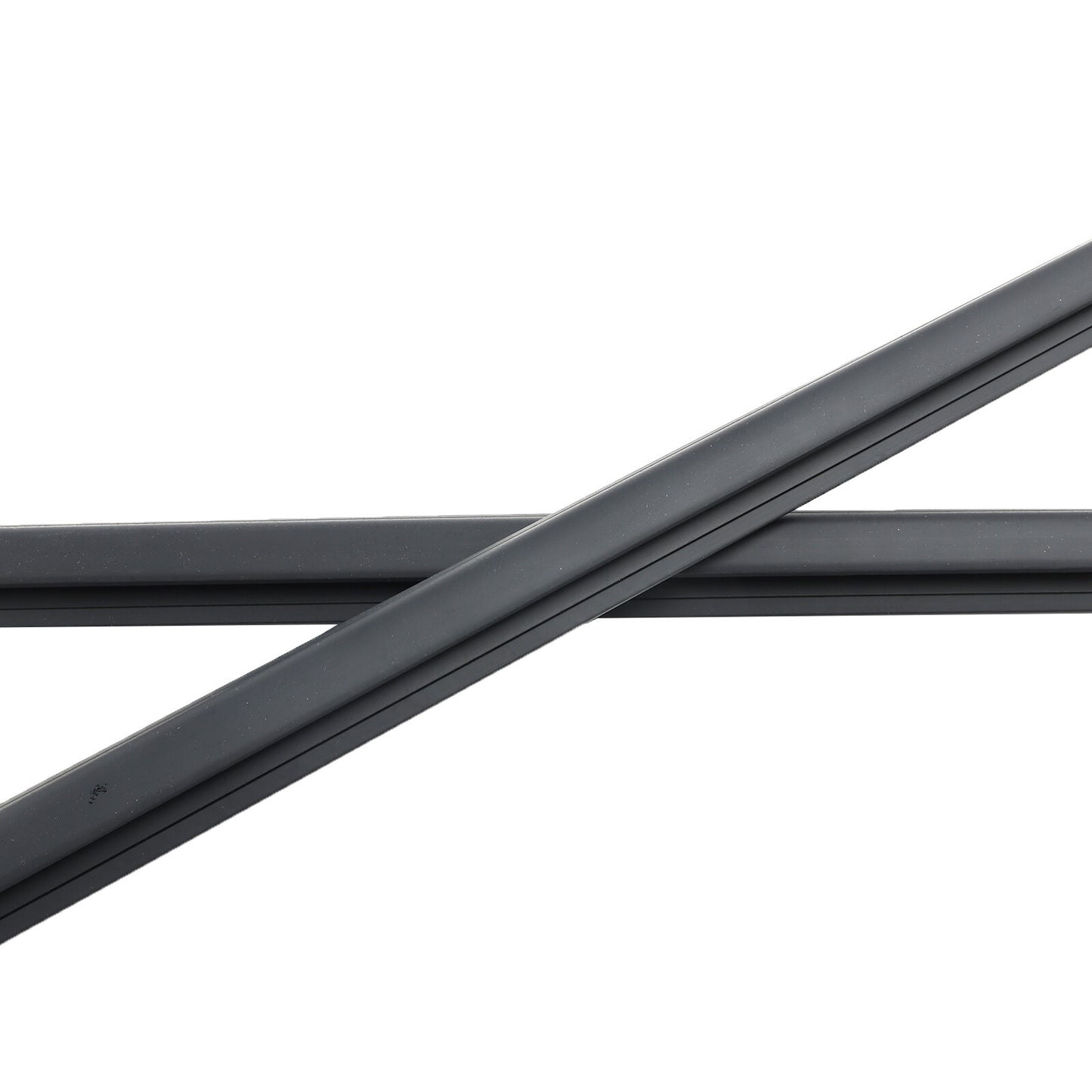 2pcs Front Door Window Belt Weatherstrip For DODGE CHALLENGER 2008-2017