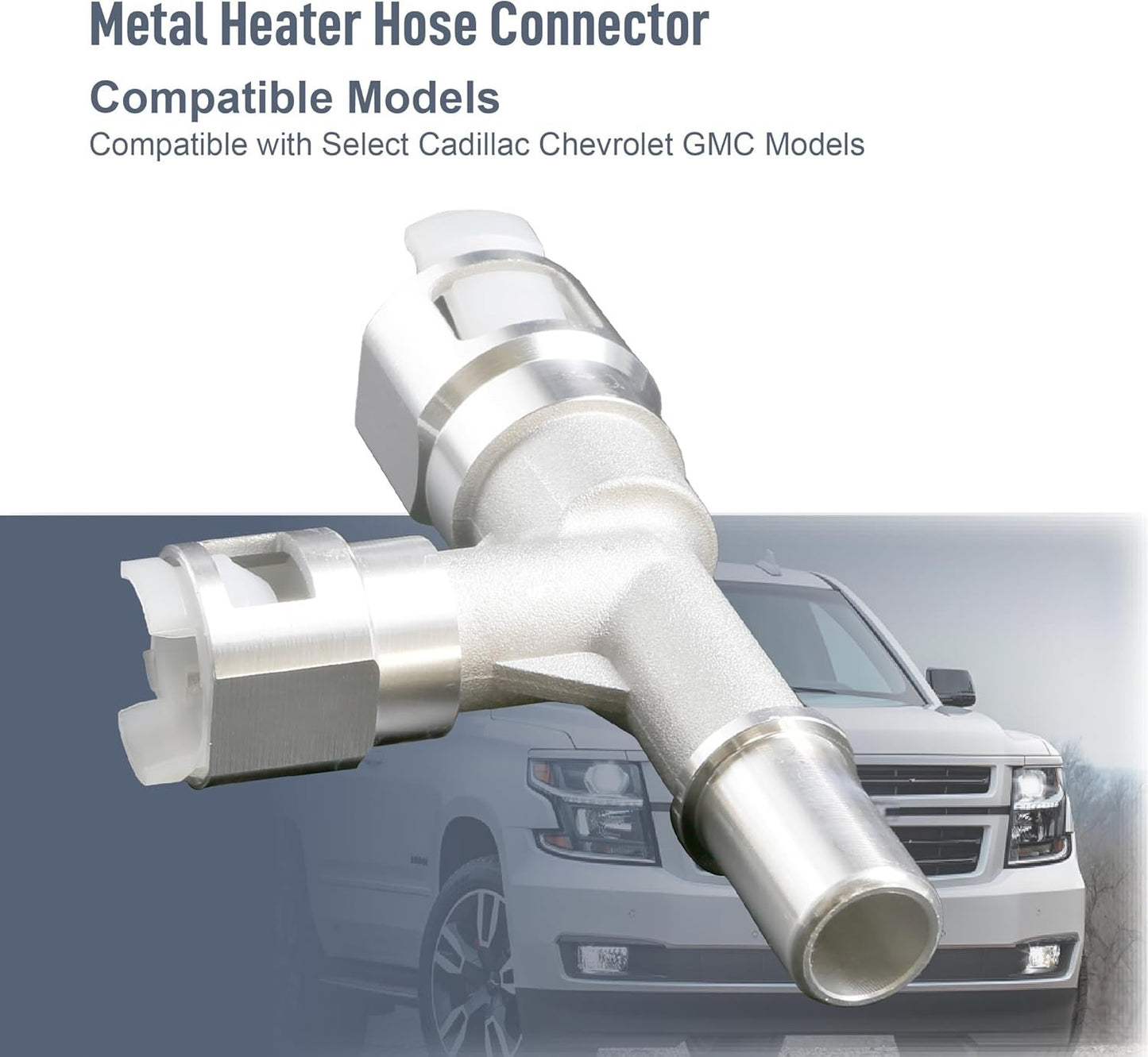 800-413HP Metal Heater Hose Connector W/ Select Fit For Cadillac Chevrolet GMC