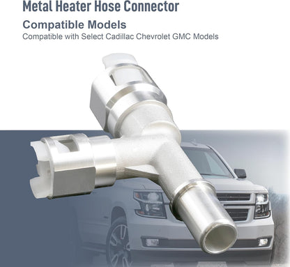 800-413HP Metal Heater Hose Connector W/ Select Fit For Cadillac Chevrolet GMC
