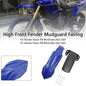 High Front Fender Mudguard Fairing For Yamaha Tenere 700 2019-2026 Blue