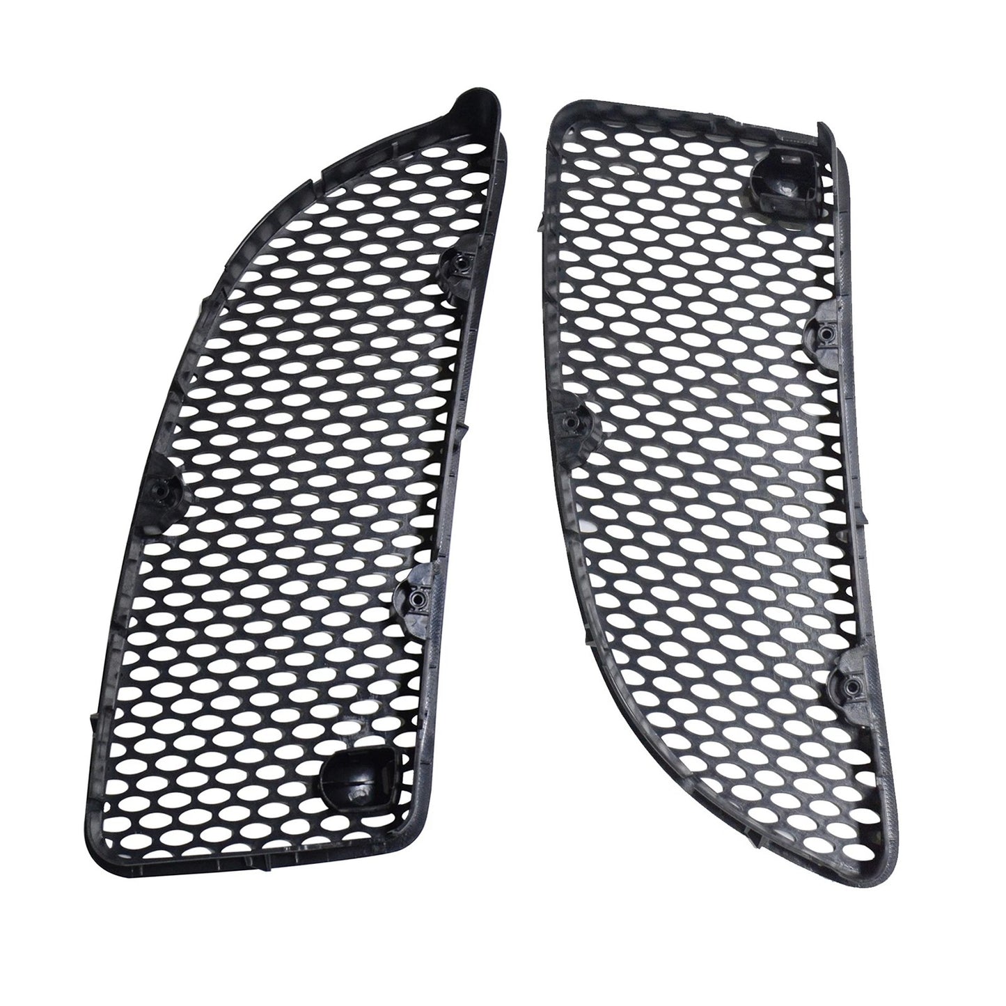 2x Front Hood Vent Grille Cover For Mercedes R171 SLK280 SLK300 SLK350 2005-2011