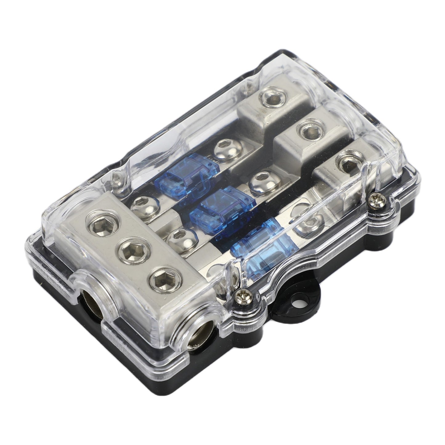 3Way Car Mini ANL Blade Fuse Holder Stereo Audio Power Distribution Block 60 Amp