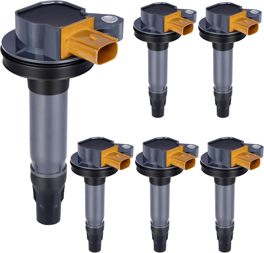 Solid Spare 6X Ignition Coil Pack For 11-23 Ford F-150 Explorer Lincoln Ecoboost 3.5L UF646