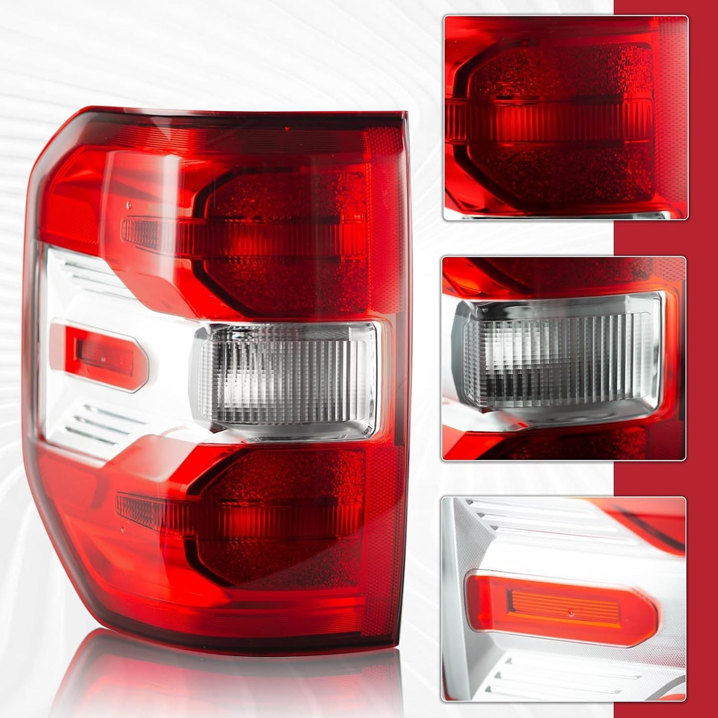 Halogen Tail Light Lamp Rear Left Drive Side For 2022-2025 Ford Maverick XL XLT