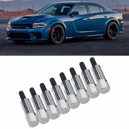 CHROME VALVE COVER BOLT SET FITS For CHEVY 283 305 327 350 383 SBC STUD KIT 8 pc