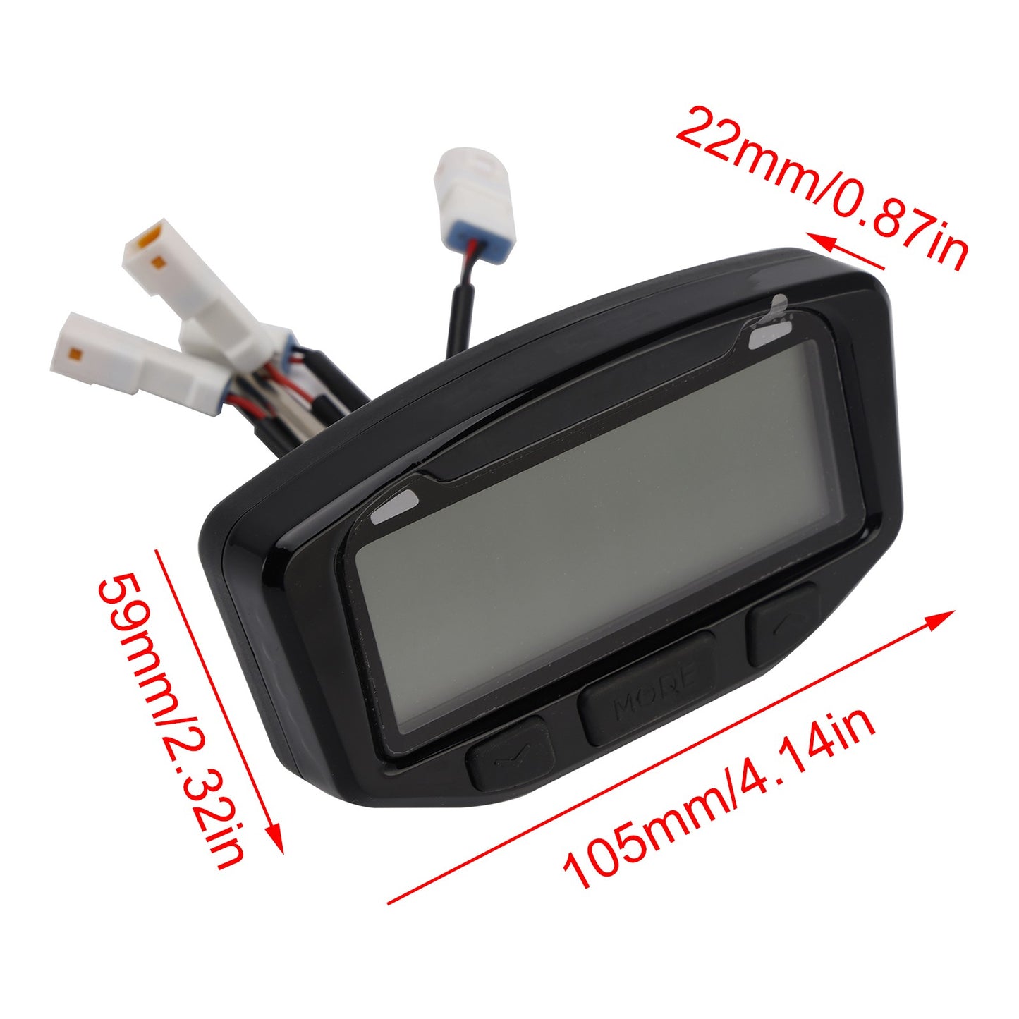 Speedometer Odometer Tachometer Digital Lcd Fits For Honda Cg150 2010-2012 2011