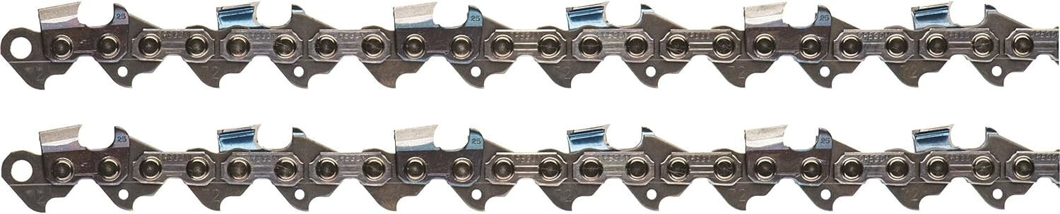 Solid Spare 2 Pack, OREGON 72LPX072G 72 Drive Link Super 70 Chisel Chain, 3/8-Inch