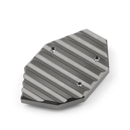 Side Stand Kickstand Plate For Kawasaki ZX-14R/ZZR1400 07-14 GTR1400 08-14 Gray