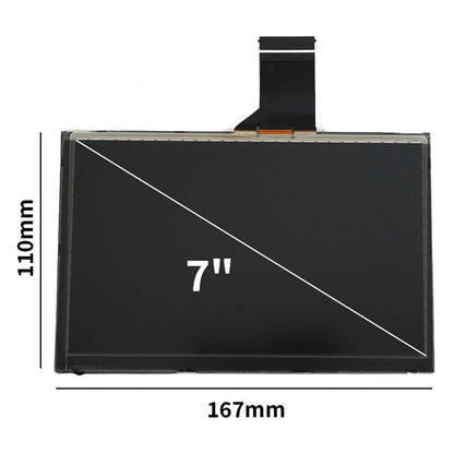 7" LCD Display Touch Screen Radio Navigation For Jeep Compass 2017-2020