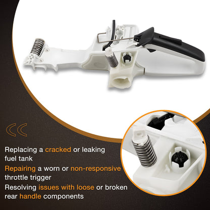 Chainsaw Fuel Gas Tank Rear Handle Assembly For Stihl MS231 MS251 1143-350-0825
