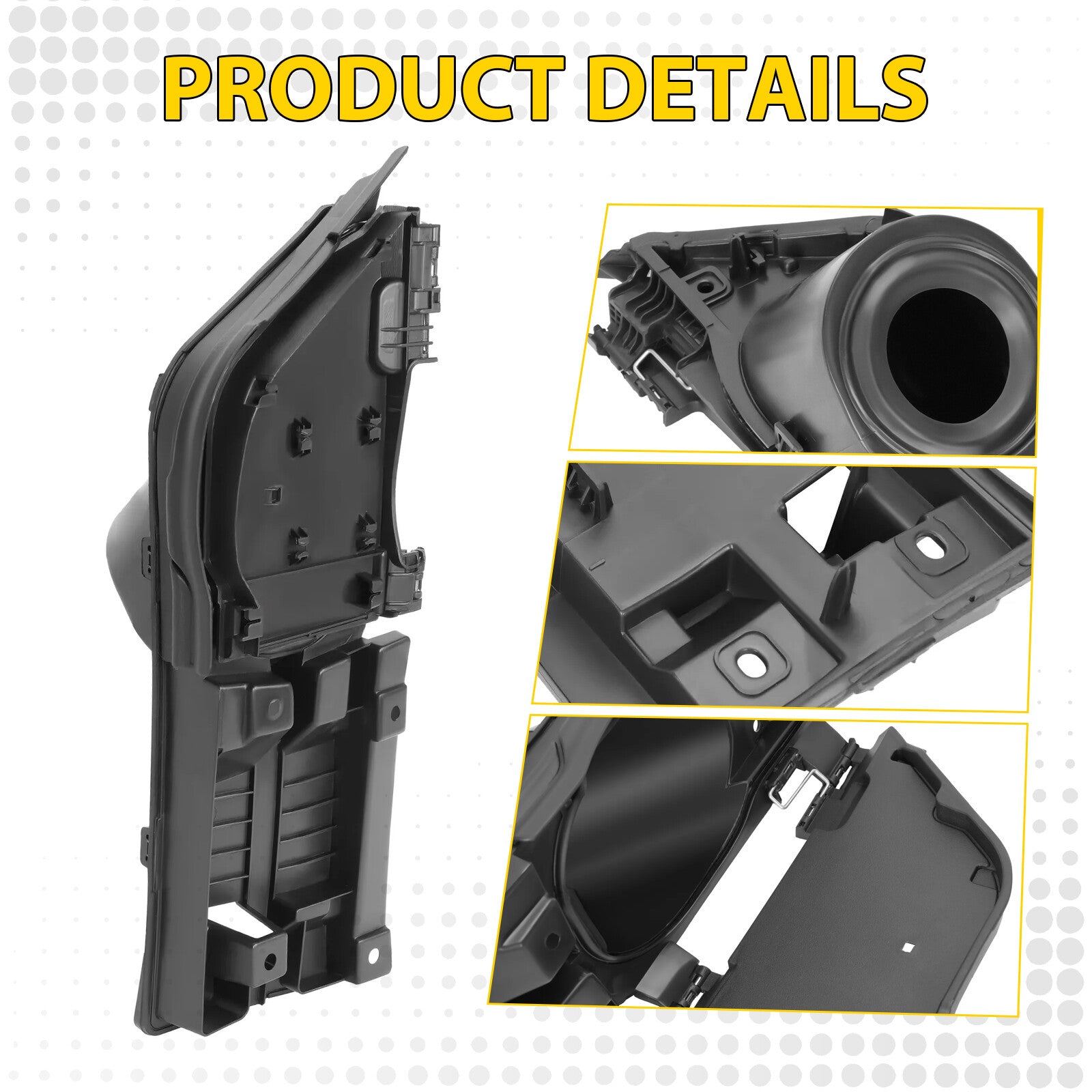 Solid Spare For 2015-2023 Ford Transit Van 150 250 350 Fuel Filler Door Housing Pocket Hinge