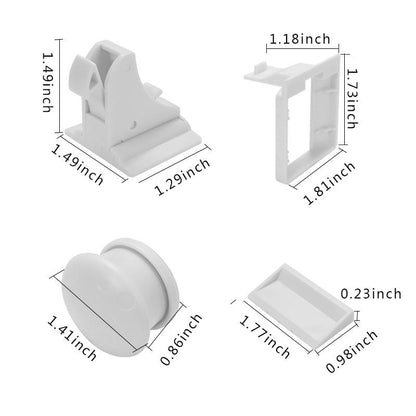 Baby Child Safety Magnetic Cabinet and Drawer Locks for Proofing Kitchen 12 Pack