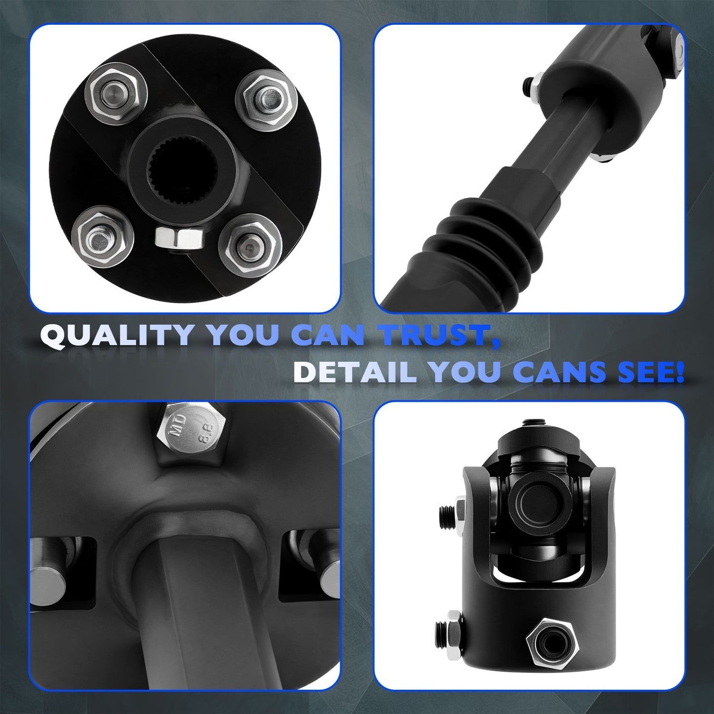 000936 Heavy Duty Telescopic Steering Shaft For 1991-94 Chevy GMC C/K 1500 2500